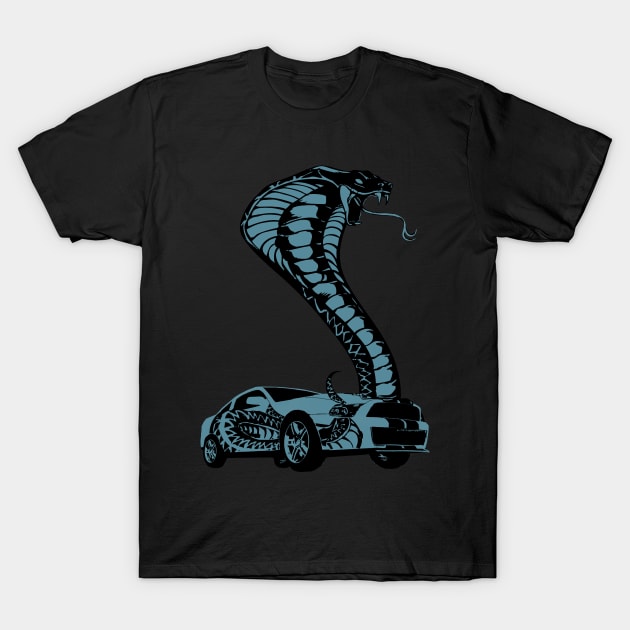 Hot Rod Snake T-Shirt by Gringoface